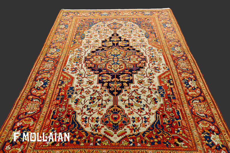 Antique Classic Mishan Persian Rug n°:90368064